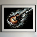 Search for abstract guitar posters Colorful