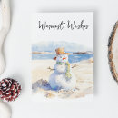 Search for snow man cards Beach