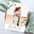 Search for 4x6 wedding save the dates Eucalyptus
