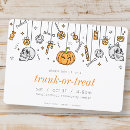 Search for trunk party invitations Trick or treat