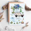 Search for camper baby shower invitations Rustic