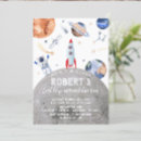Search for planet birthday invitations Rocket