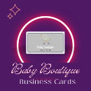 Search for baby boutique business cards Social media