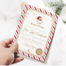Search for childrens invitation christmas invitations Letter from santa