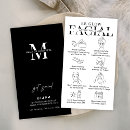Search for face makeup artist business cards Minimalist