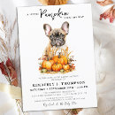 Search for french bulldog baby shower invitations For her