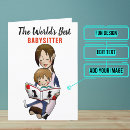 Search for for babysitter thank you cards Nanny
