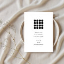 Search for geometric save the dates Black and white