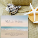 Search for sandy beach wedding invitations Modern