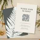 Search for ferns rsvp cards Woodland