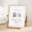 Search for kitchen recipe posters Bridal shower