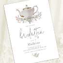 Search for luncheon bridal shower invitations Tea party