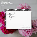 Search for black and white checkered cards For her