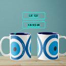 Search for evil eye good luck mugs Greek