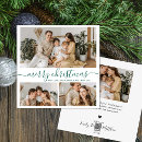 Search for green and white christmas cards Simple