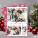 Search for married christmas cards Hand lettered