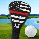 Search for firefighter golf head covers Thin red line