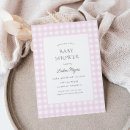 Search for gingham pattern invitations For her