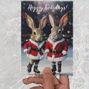 Search for cute bunny christmas cards Bunnies