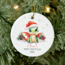 Search for dragons christmas tree decorations Watercolor