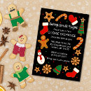 Search for dessert christmas invitations Cookie exchange