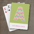 Search for zigzags playing cards Patterns