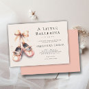 Search for classy shoes invitations Ballet