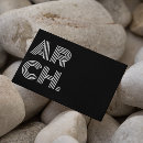 Search for architect business cards Interior