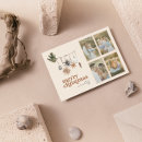 Search for bohemian christmas cards Botanical