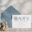 Search for elegant glitter baby shower invitations Winter wonderland
