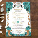 Search for turquoise blue quinceanera invitations Roses