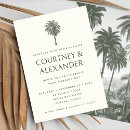 Search for vintage tropical wedding invitations Hawaii