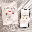 Search for modern brunch and bubbly invitations Watercolor