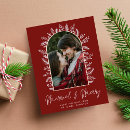 Search for first mr and mrs christmas cards Red