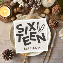 Search for 16th birthday napkins Modern