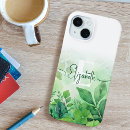 Search for green leaf iphone cases Script
