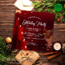 Search for design square christmas invitations Festive