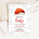 Search for santa claus baby shower invitations Winter