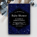 Search for starry baby shower invitations Constellation