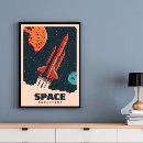 Search for vintage space posters Nasa