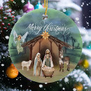 Search for nativity christmas tree decorations Manger