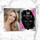 Search for black pink silver invitations Elegant