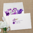 Search for purple and gold envelopes Floral