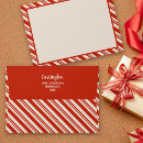 Search for candy cane envelopes Red