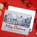 Search for real estate christmas postcards Business marketing