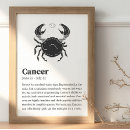 Search for cancer constellation art Vintage