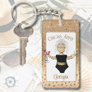 Search for cartoon graphics key rings For her