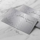 Search for platinum business cards Metal