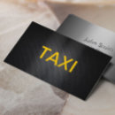 Search for taxi business cards Professional