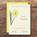 Search for jonquil invitations Narcissus